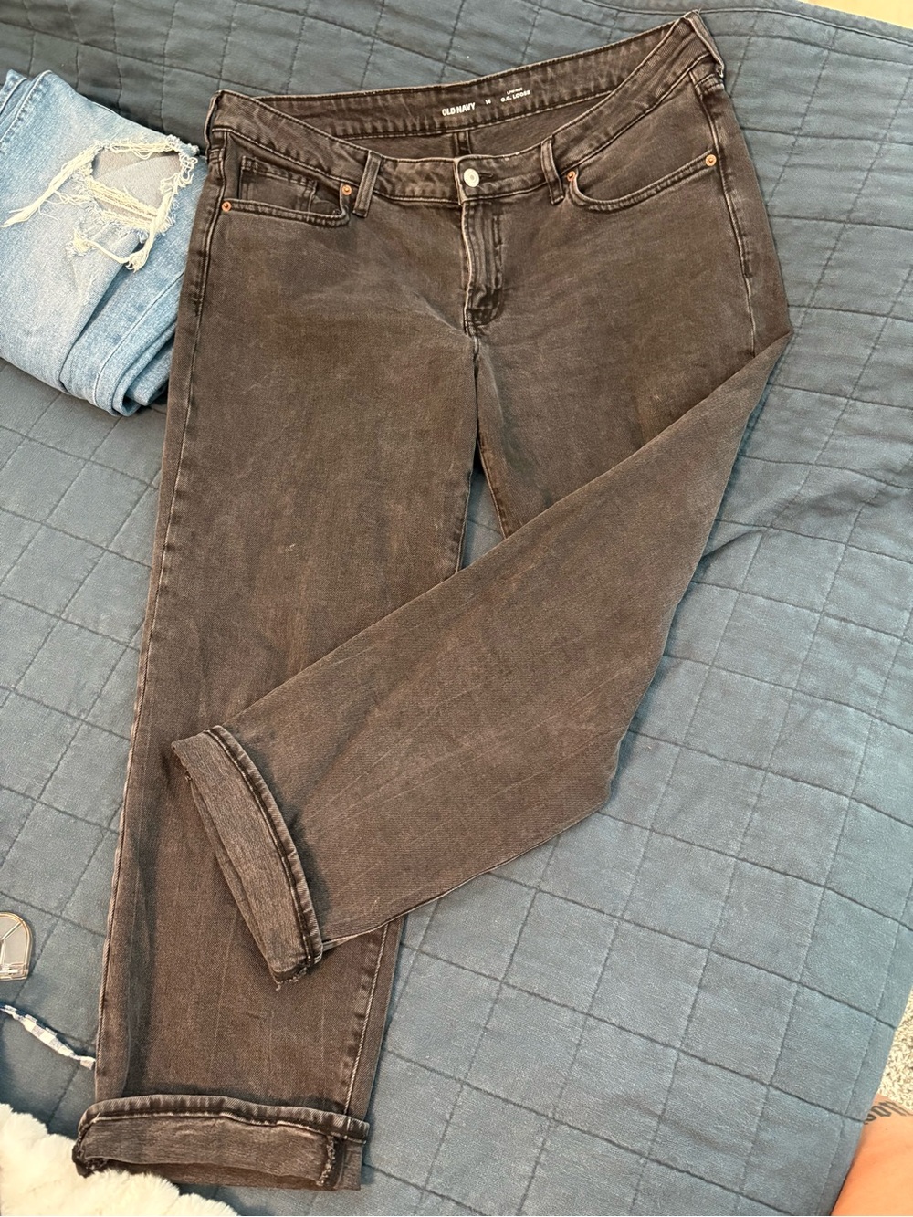 Old Navy OG Loose Women's Black Jeans